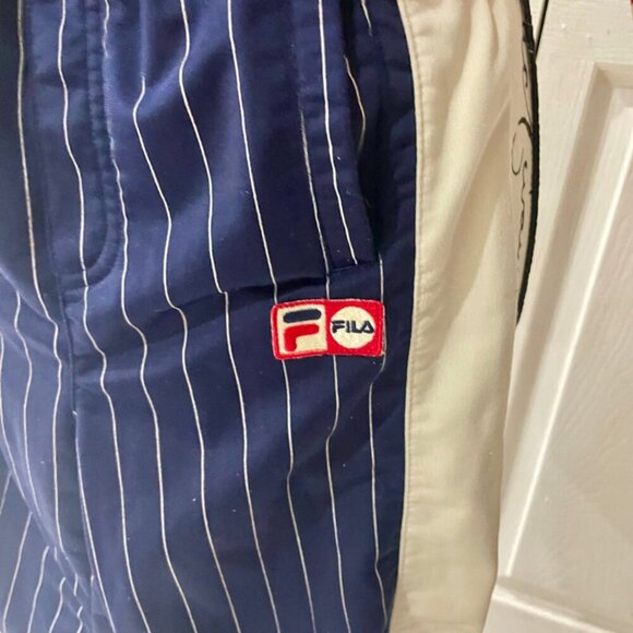 Y2K FILA TRACK SUIT BLUE WHITE RED KIDS SIZE 6 - Picture 14 of 16